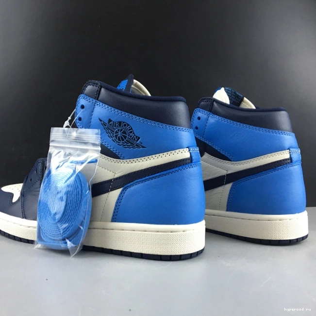 Obsidian 1 555088-140 Retro High Jordan OG Air 1107